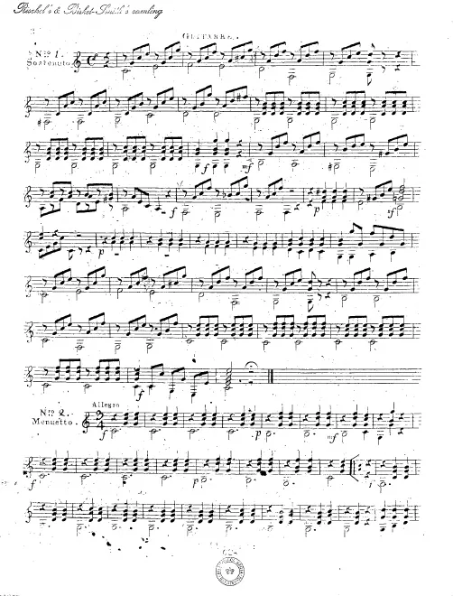 First page of 16 Pieces Faciles