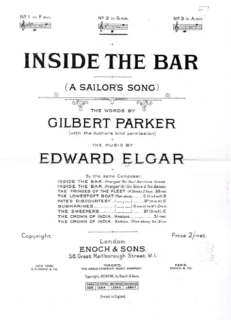 First page of Inside the Bar