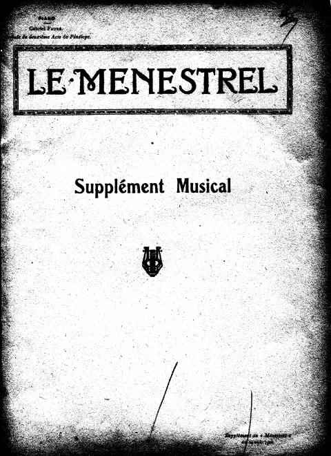 First page of Pénélope