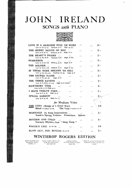 First page of The Cost