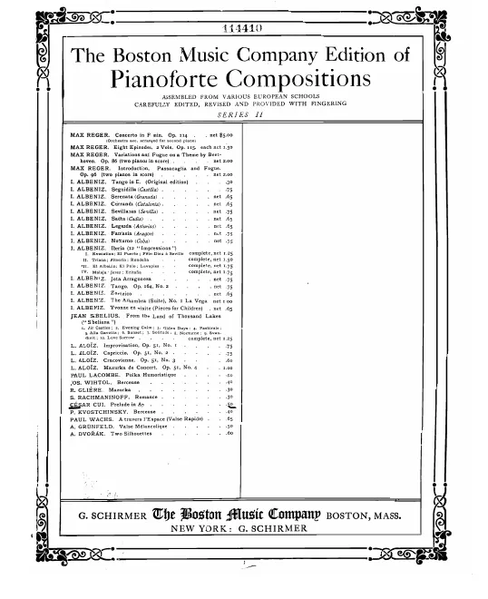 First page of 25 Preludes