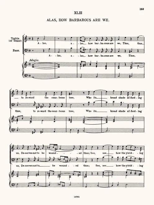 First page of Alas, How Barbarous We Are