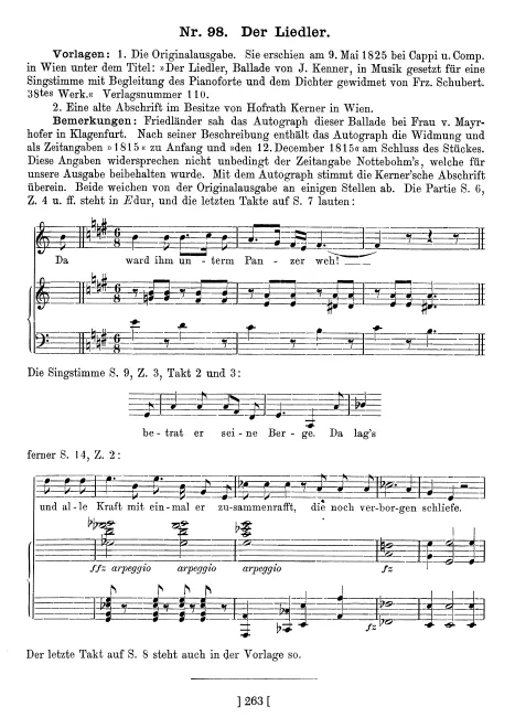 Outline of differences between manuscript and first edition