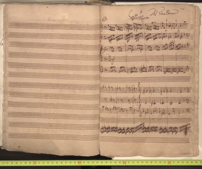 First page of Bassoon Concerto in A minor