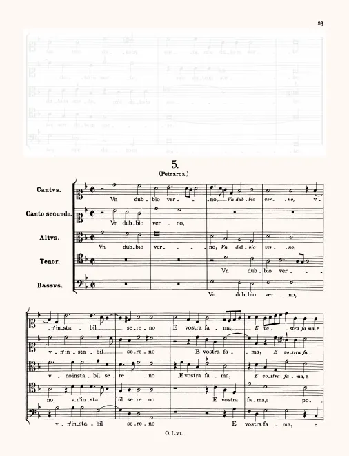First page of Un dubbio verno