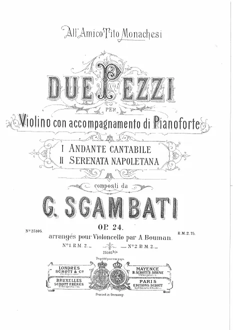 First page of 2 Pezzi