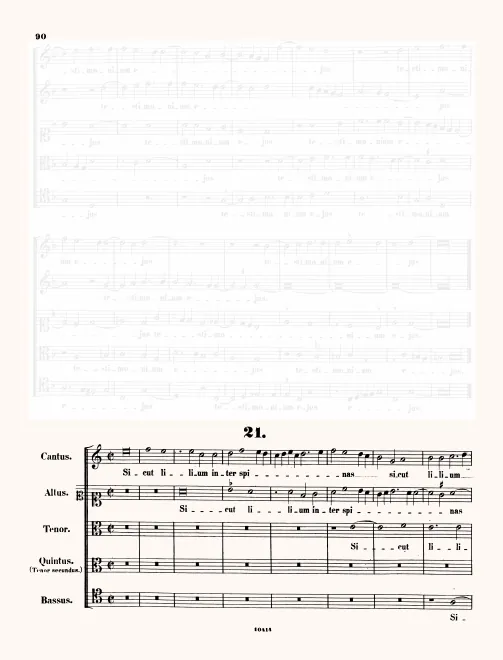 First page of Sicut lilium