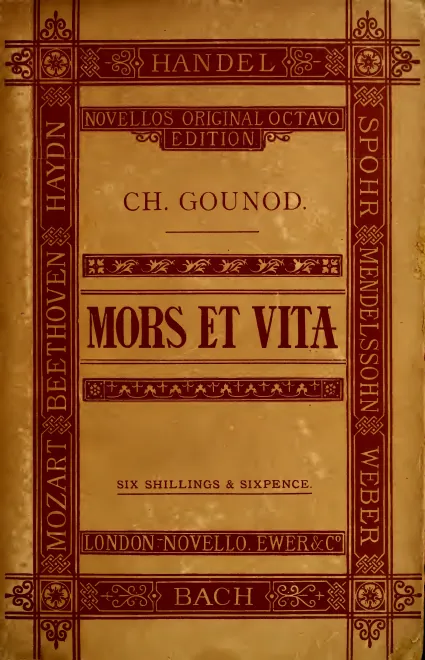 First page of Mors et vita