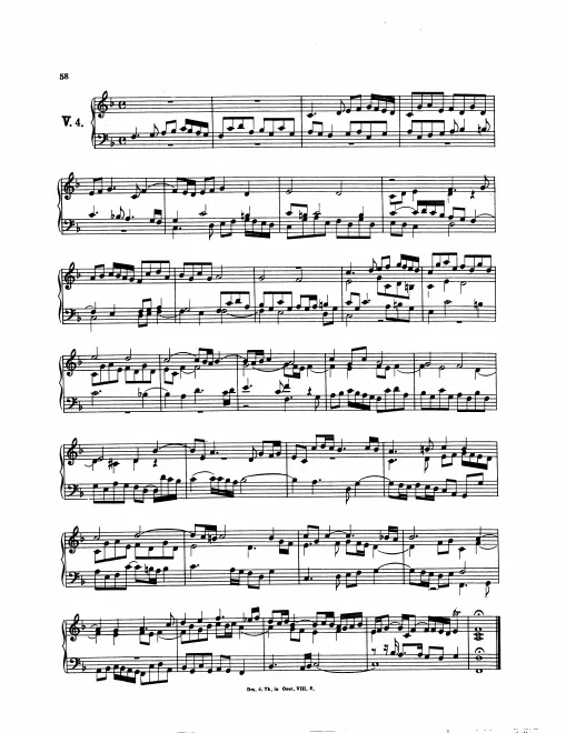 First page of Magnificat Fugue