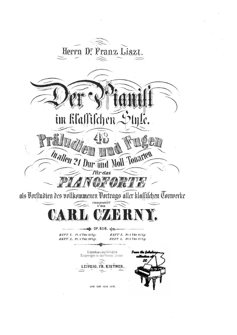 First page of Der Pianist im klassischen Style