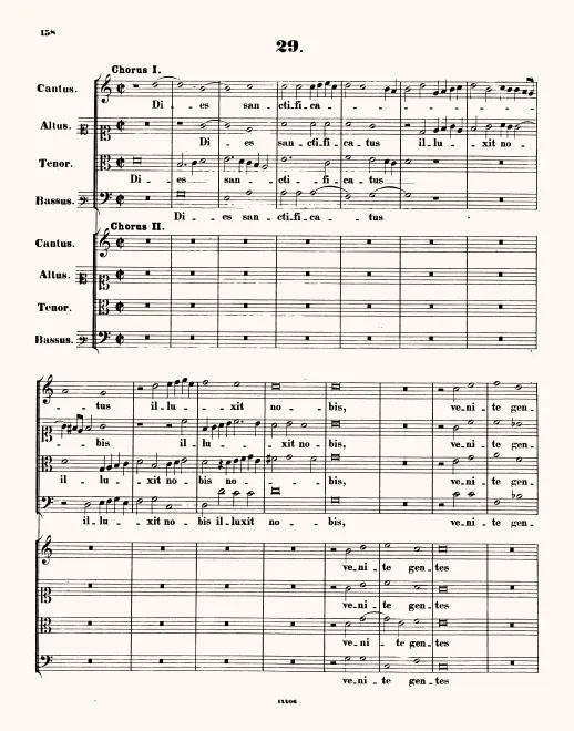 First page of Dies sanctificatus