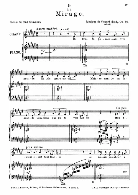 First page of Mirage