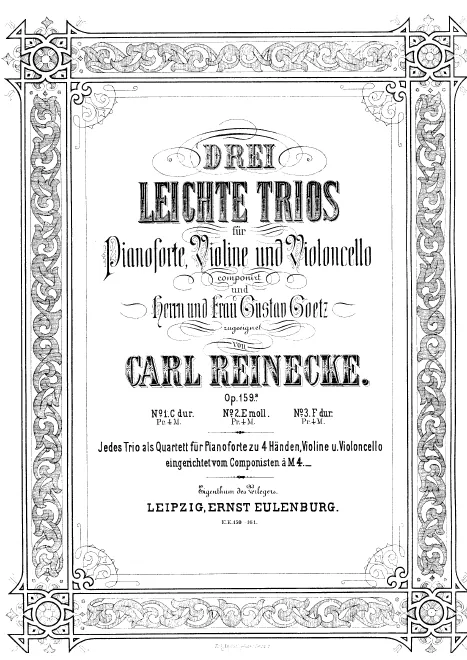 First page of 3 Easy Piano Trios