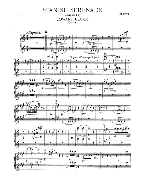 Flute 1, 2