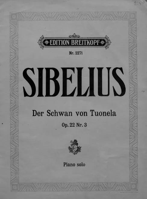 First page of Lemminkäinen in Tuonela