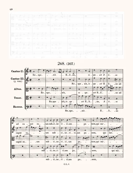 First page of Respexit Elias