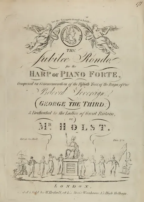 First page of Let the trumpets sound a jubilee