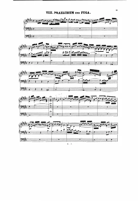 First page of Prelude in E major