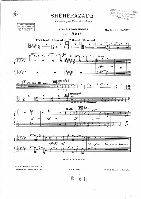 Trombone 1, 2