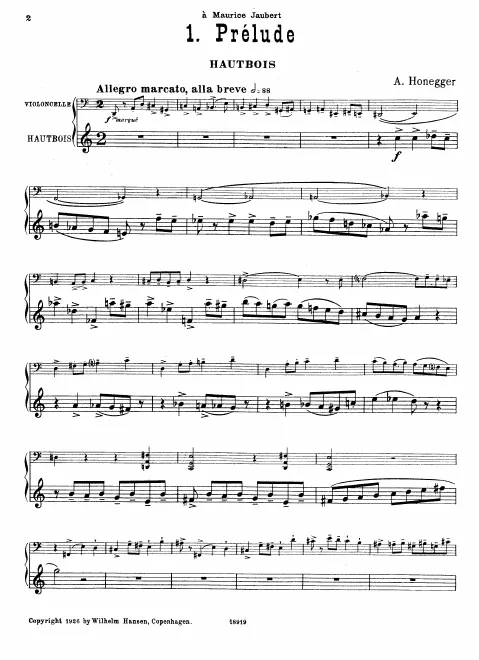 First page of 3 Contrepoints