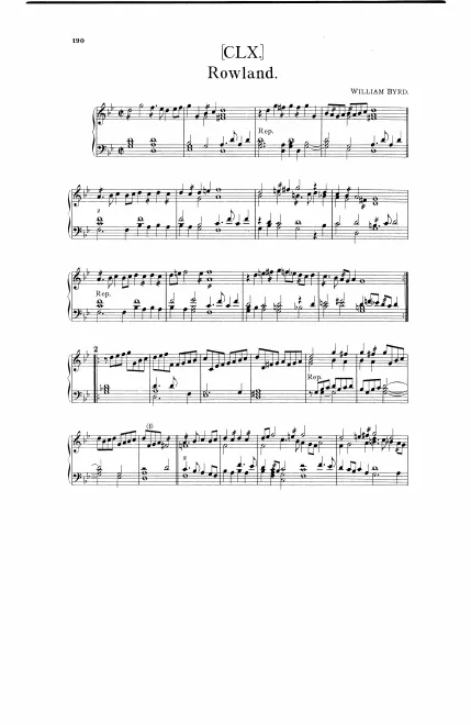 First page of Rowland