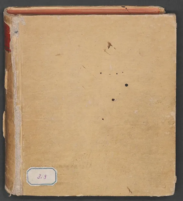 First page of Vier Stimmige Choræle. Aus den Kirchen Stücken des Herrn Herrn J. S. Bachs zusammen getragen