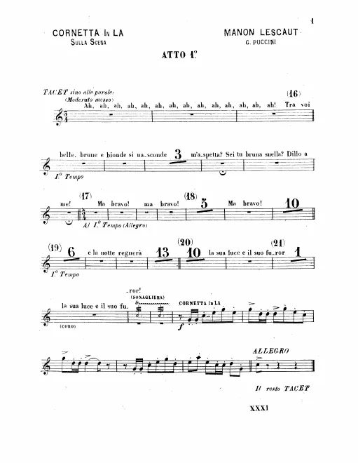 Cornet (A)