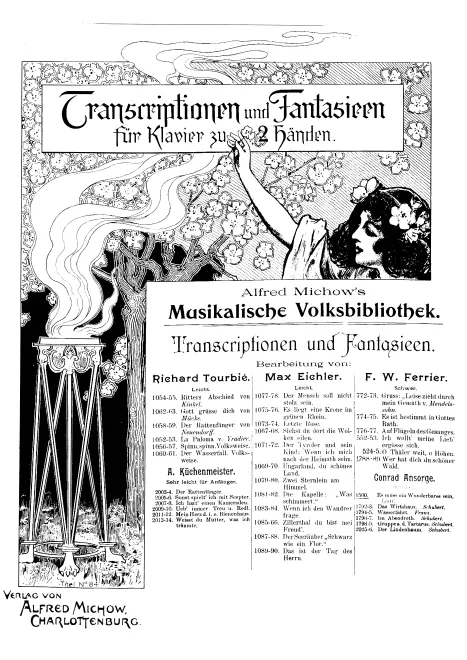 First page of Es muss ein Wunderbares sein