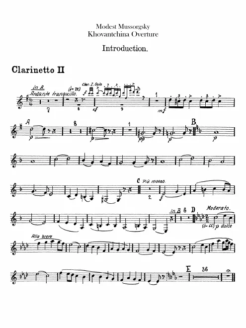 Clarinet 2 (A)