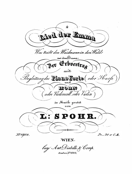 First page of Der Erbvertrag