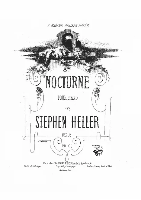 First page of Nocturne, Op.103