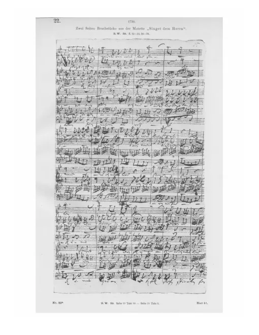 First page of Singet dem Herrn ein neues Lied