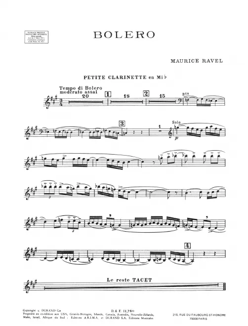 Piccolo Clarinet (E)