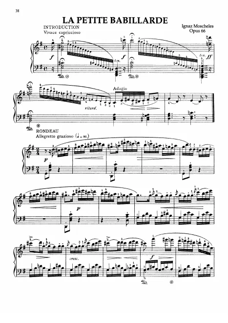 First page of La Petite Babillarde