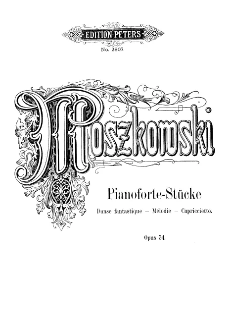 First page of 3 Stücke