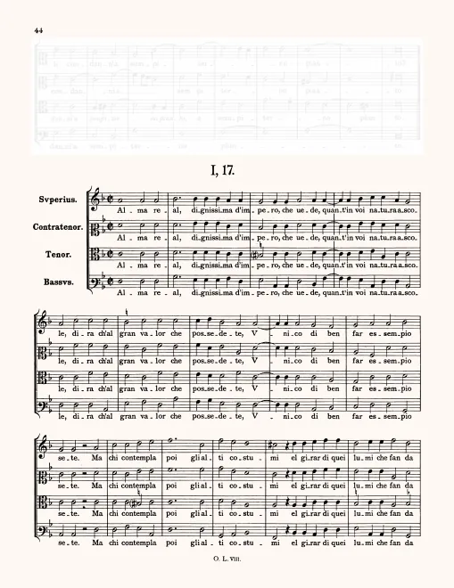 First page of Alma real, dignissima d’impero