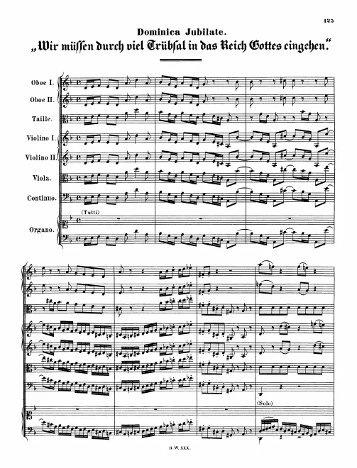 First page of Wir müssen durch viel Trübsal in das Reich Gottes eingehen