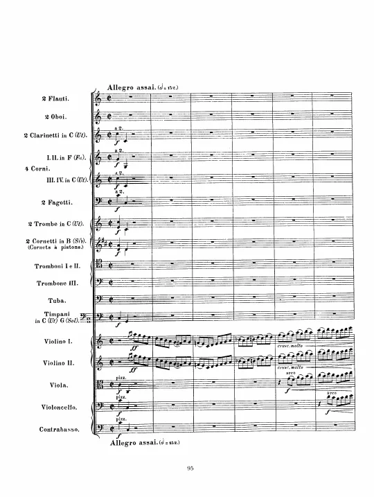 First page of Ouverture du Corsaire