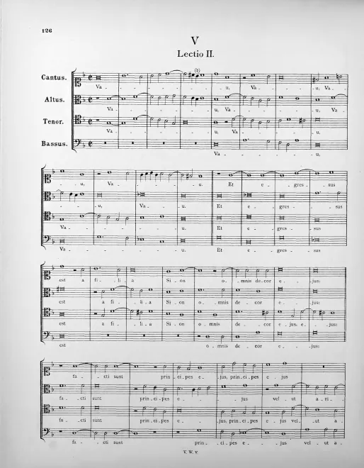 First page of Vau. Et egressus est
