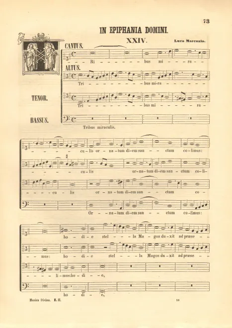 First page of Tribus miraculis