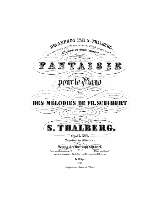 First page of Décaméron