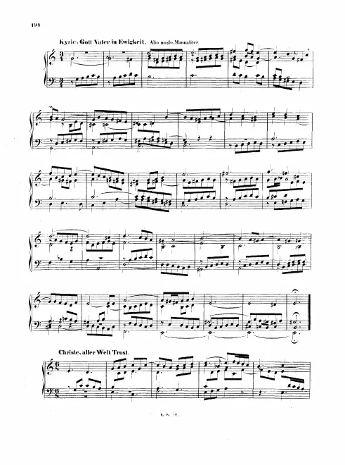4. Kyrie, Gott Vater in Ewigkeit, BWV 672