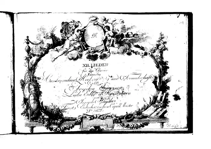First page of Auch die sprödeste der Schönen