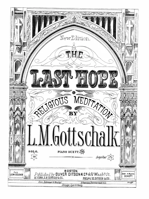 First page of The Last Hope