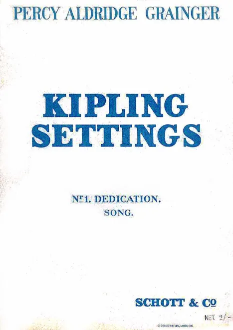 First page of Dedication
