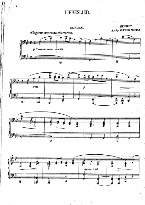 First page of 12 Études de salon