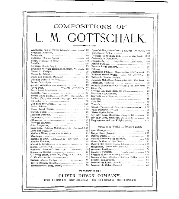 First page of Scherzo romantique
