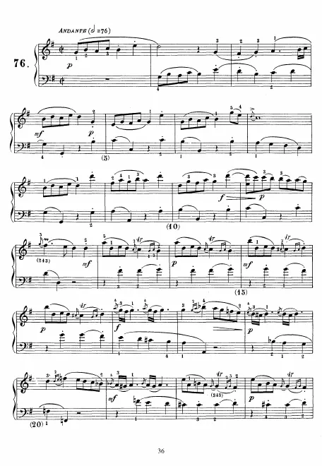 First page of Keyboard Sonata in G major