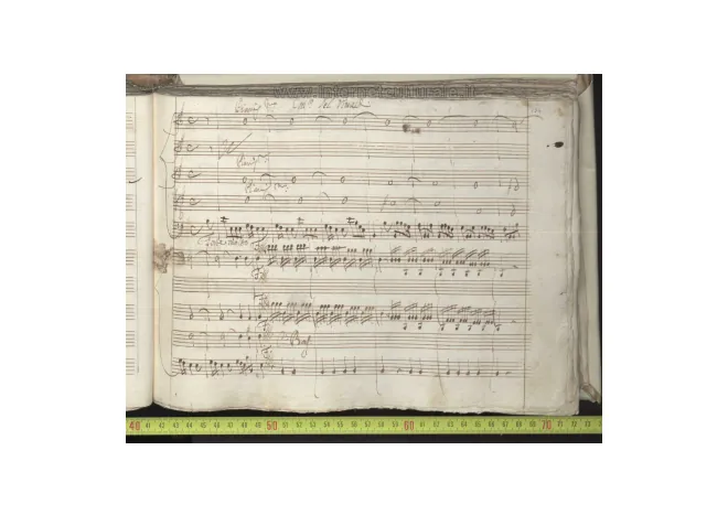 First page of Violin Concerto in E minor