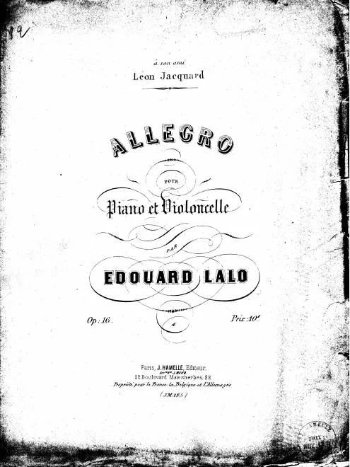 First page of Allegro